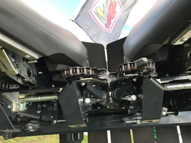 Agricultural equipment using compressed air